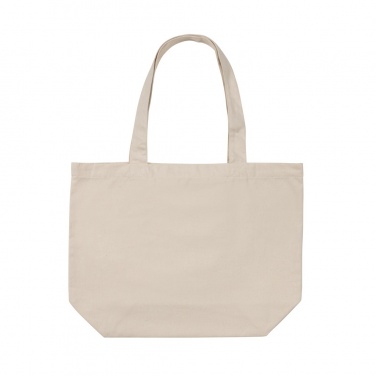 Logotrade promotional gifts photo of: Impact Aware™ 240 gsm rcanvas shopper w/pocket undyed