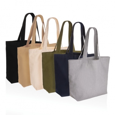 Logotrade promotional items photo of: Impact Aware™ 240 gsm rcanvas shopper w/pocket undyed