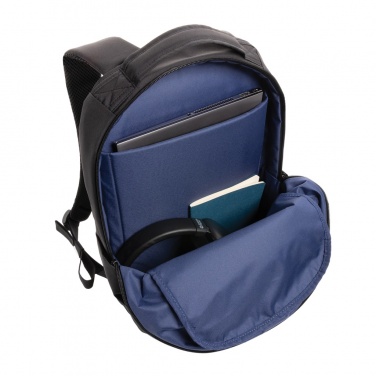 Logotrade promotional product picture of: Swiss Peak Brooke AWARE™ RPET daily 15.6" laptop backpack