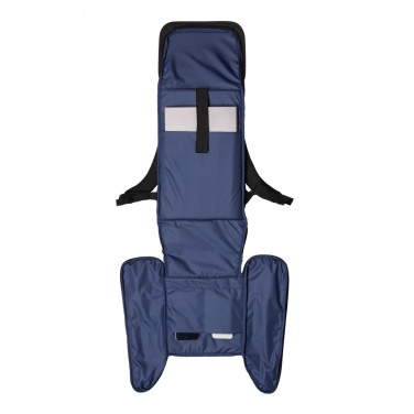 Logo trade business gifts image of: Swiss Peak Fern AWARE™ RPET all over zipper 15.6" backpack