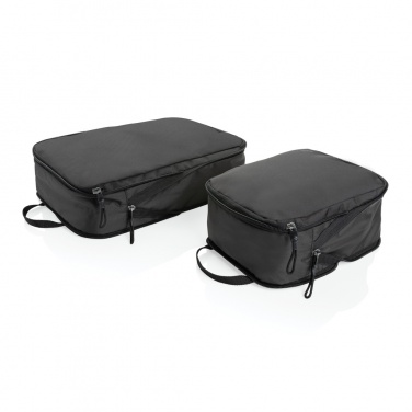 Logotrade promotional product image of: Swiss Peak Ridge AWARE™ RPET compression travel cubes 2pc