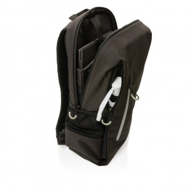 Logo trade advertising products image of: Impact AWARE™ Lima 15.6' RFID laptop backpack