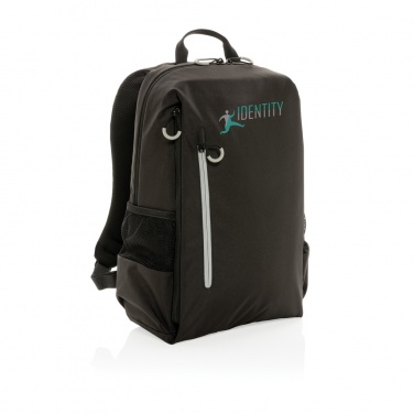 Logo trade promotional product photo of: Impact AWARE™ Lima 15.6' RFID laptop backpack