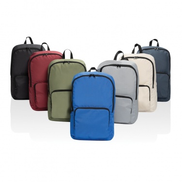 Logotrade advertising product image of: Dillon AWARE™ RPET foldable classic backpack