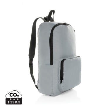 Logotrade promotional merchandise photo of: Dillon AWARE™ RPET foldable classic backpack