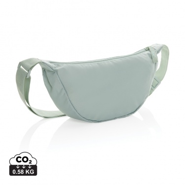 Logotrade promotional gift image of: Crescent AWARE™ RPET half moon sling bag