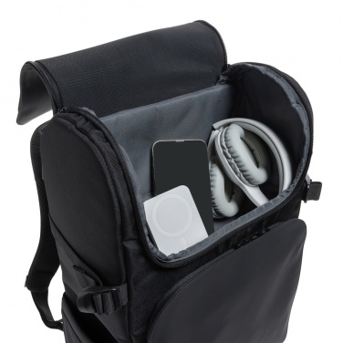 Logo trade promotional merchandise image of: Pascal AWARE™ RPET deluxe weekend pack