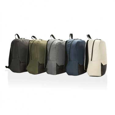 Logotrade promotional item picture of: Kazu AWARE™ RPET basic 15.6 inch laptop backpack