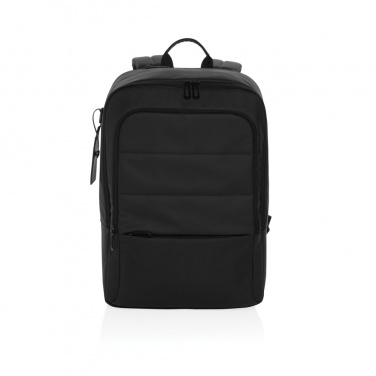 Logo trade promotional product photo of: Armond AWARE™ RPET 15.6 inch deluxe laptop backpack