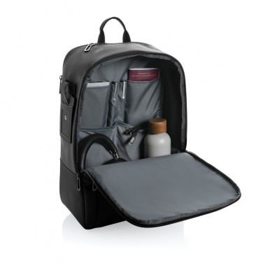 Logotrade business gifts photo of: Armond AWARE™ RPET 15.6 inch deluxe laptop backpack