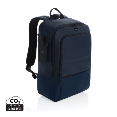 Logotrade promotional giveaways photo of: Armond AWARE™ RPET 15.6 inch deluxe laptop backpack