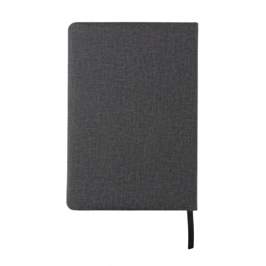 Logo trade promotional product photo of: Deluxe A5 Notebook with phone pocket