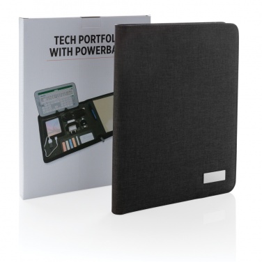 Logotrade business gifts photo of: Tech portfolio with powerbank