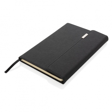 Logo trade promotional items image of: Swiss Peak deluxe A5 notebook and pen set