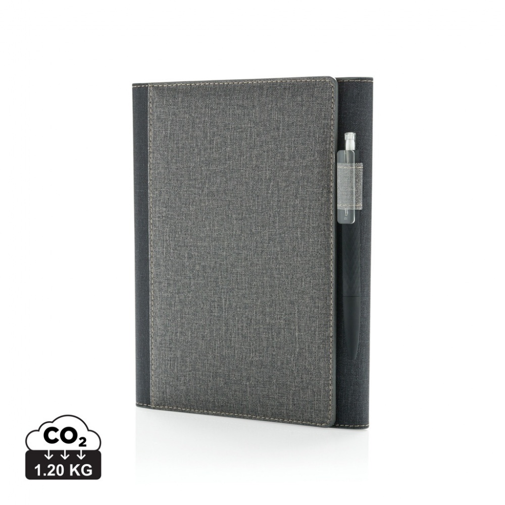 Logo trade promotional products picture of: A5 Deluxe design notebook cover