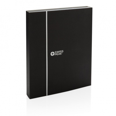 Logo trade corporate gifts image of: Refillable notebook and pen set