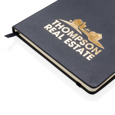 Logotrade promotional items photo of: Deluxe hardcover PU A5 notebook