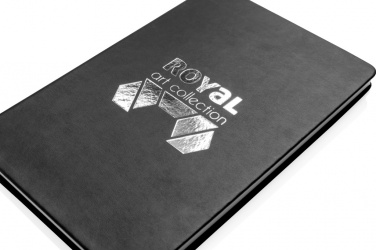 Logotrade advertising product image of: Deluxe hardcover PU A5 notebook
