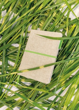 Logotrade promotional merchandise image of: A5 jute notebook