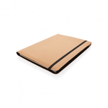 Logotrade promotional giveaway picture of: Deluxe cork portfolio A4 with pen