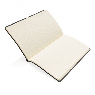 Logo trade advertising products picture of: Modern deluxe softcover A5 notebook
