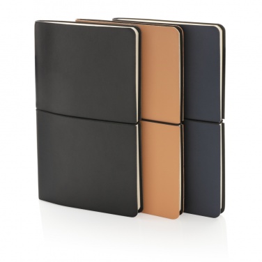 Logotrade promotional gifts photo of: Modern deluxe softcover A5 notebook