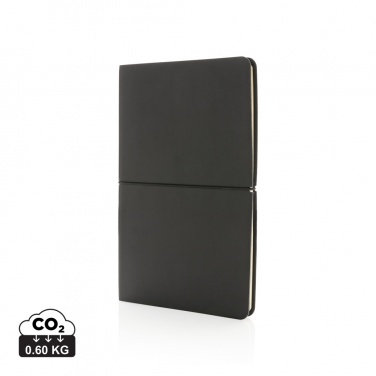 Logo trade corporate gift photo of: Modern deluxe softcover A5 notebook