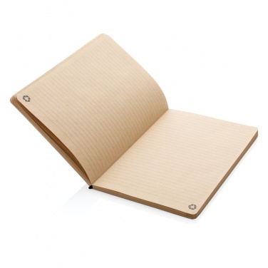 Logo trade promotional items image of: A5 cork & kraft notebook