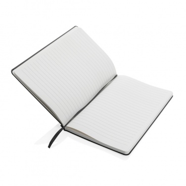 Logo trade promotional products image of: A5 Impact stone paper hardcover notebook