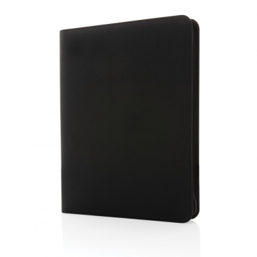 Logo trade promotional items image of: Impact Aware™ deluxe 300D tech portfolio with zipper