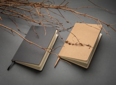 Logo trade business gifts image of: A5 hardcover notebook