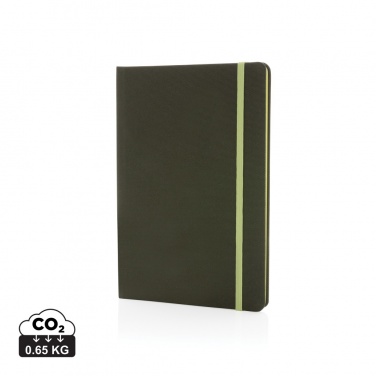 Logo trade promotional products image of: GRS certified RPET A5 notebook