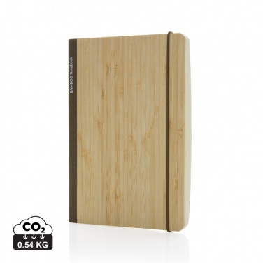 Logotrade promotional merchandise image of: Scribe bamboo A5 Notebook