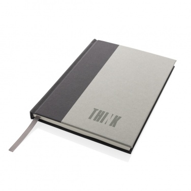 Logotrade promotional giveaways photo of: Words GRS certified RPET & Kraft A5 notebook