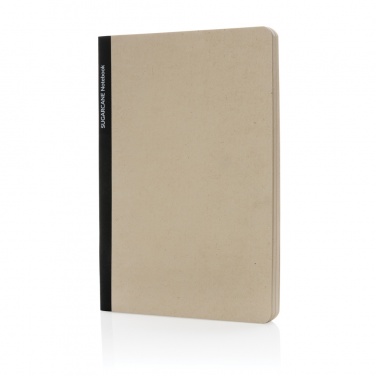 Logo trade promotional merchandise image of: Stylo Sugarcane paper A5 Notebook