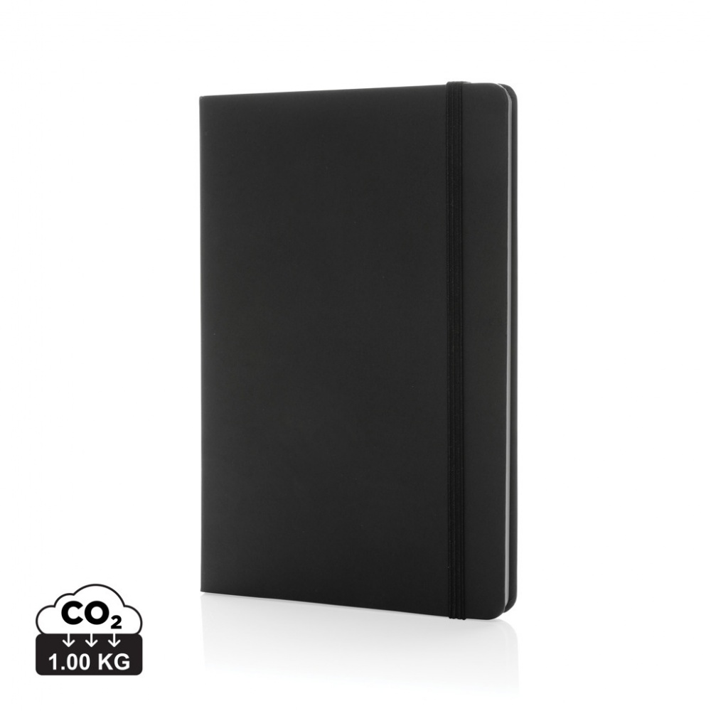 Logotrade promotional merchandise picture of: Craftstone A5 recycled kraft and stonepaper notebook