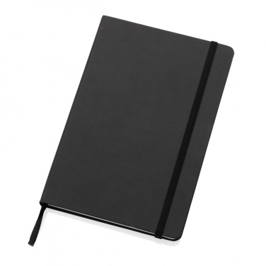 Logotrade promotional gift image of: Craftstone A5 recycled kraft and stonepaper notebook