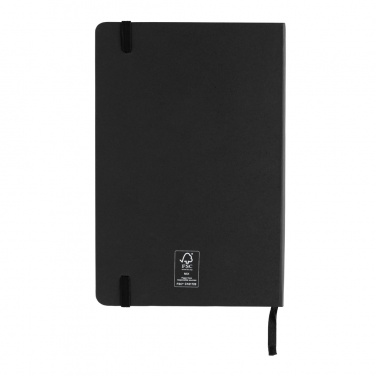 Logo trade promotional items picture of: Craftstone A5 recycled kraft and stonepaper notebook