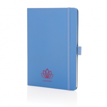 Logo trade advertising products picture of: Sam A5 RCS certified bonded leather classic notebook