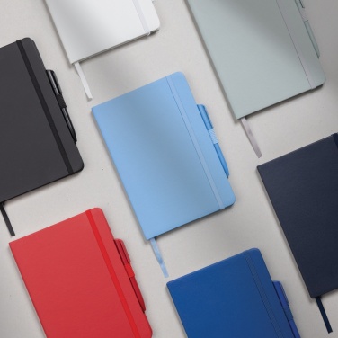 Logo trade advertising products image of: Sam A5 RCS certified bonded leather classic notebook