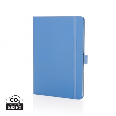 Logotrade promotional item picture of: Sam A5 RCS certified bonded leather classic notebook