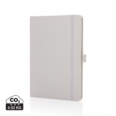 Logotrade corporate gift image of: Sam A5 RCS certified bonded leather classic notebook