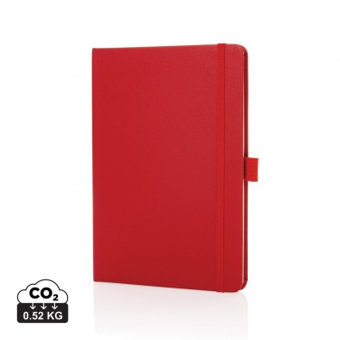 Logo trade promotional gifts picture of: Sam A5 RCS certified bonded leather classic notebook