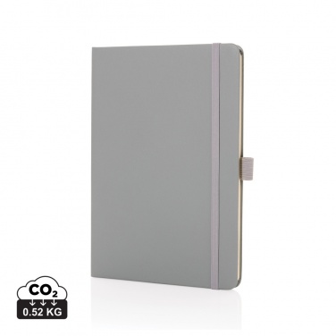 Logo trade promotional giveaways image of: Sam A5 RCS certified bonded leather classic notebook
