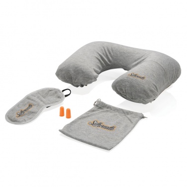 Logo trade corporate gifts image of: Comfort travel set