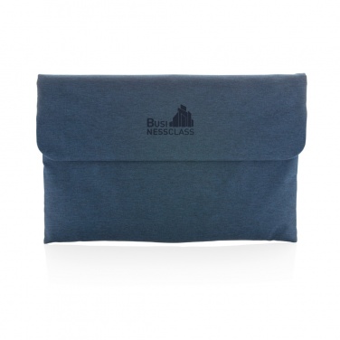 Logotrade advertising product image of: Magnetic closing 15.6" Laptop sleeve PVC free