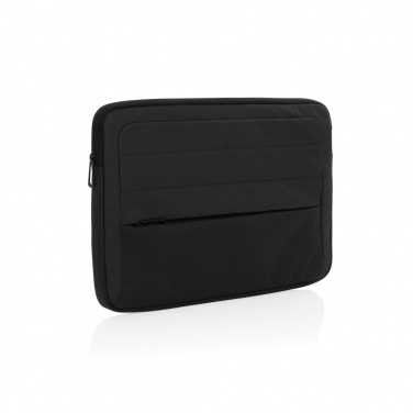 Logo trade corporate gift photo of: Armond AWARE™ RPET 15.6 inch laptop sleeve