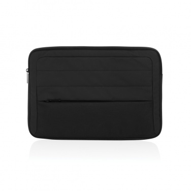 Logo trade promotional items image of: Armond AWARE™ RPET 15.6 inch laptop sleeve