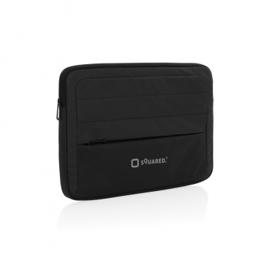 Logo trade business gift photo of: Armond AWARE™ RPET 15.6 inch laptop sleeve