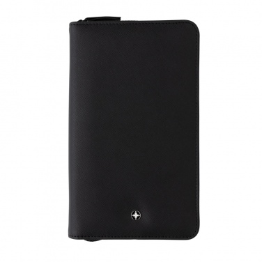 Logotrade promotional item image of: Swiss Peak Heritage RCS rPU RFID travel wallet